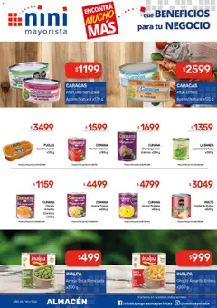 Vista previa NINI Mayorista ofertas válido desde el 01.06.2026 | Página: 25 | Productos: Aceite, Arvejas, Atún, Ananá