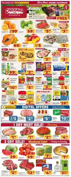Preview of Cardenas weekly ads valid from 07/29/2026