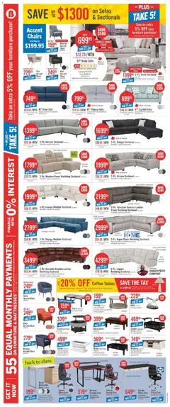 Preview of The Brick weekly flyer / circulaire from shop The Brick valid from Sep 3, 2026 | Page: 3