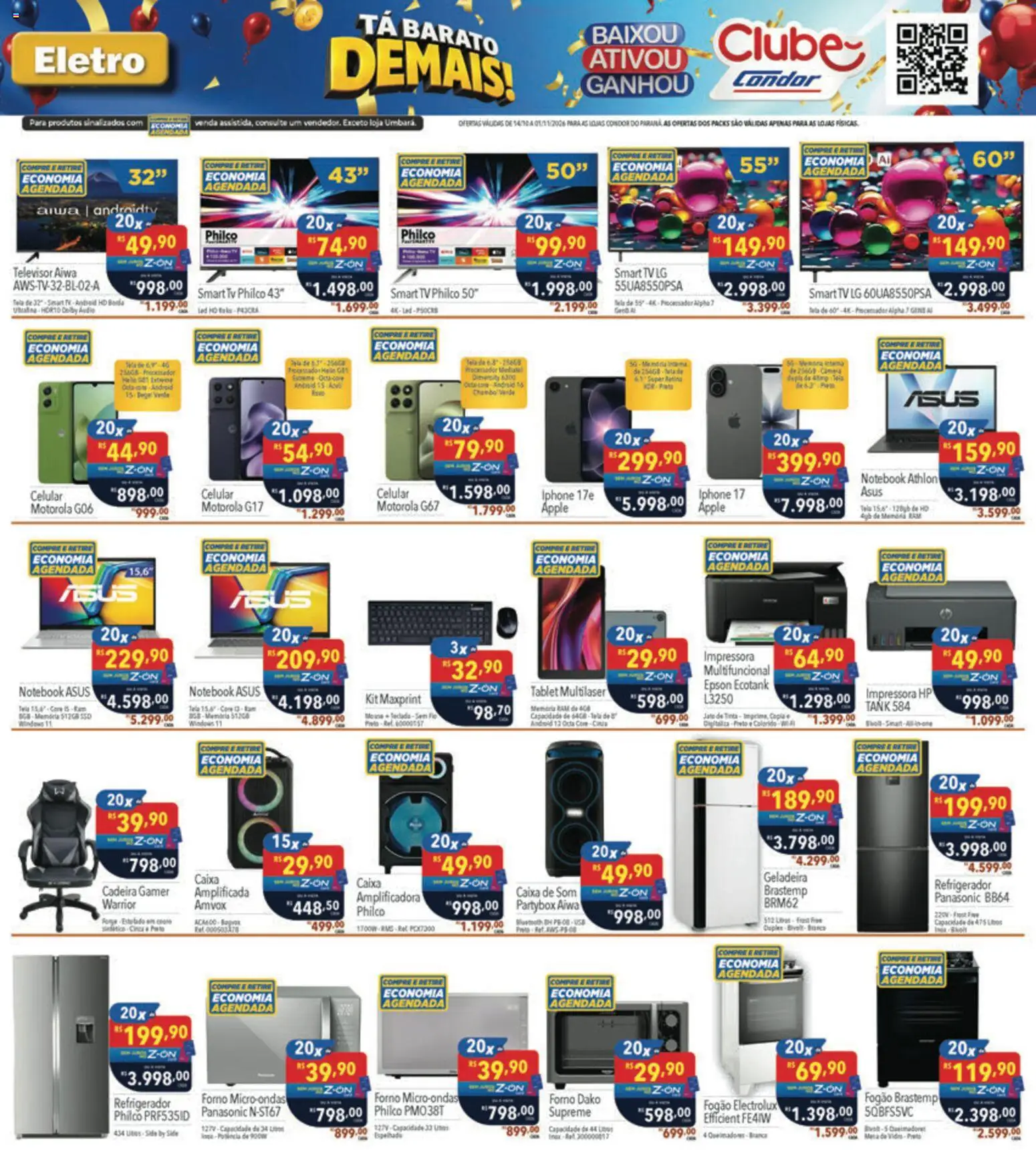 Supermercados Condor Folheto - válido de 14/10/2026 | Página: 30