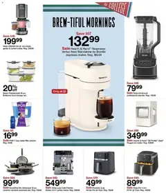 Preview of Target weekly ads valid from 07/12/2026 | Page: 12 | Products: Coffee, Water Filter, Water
