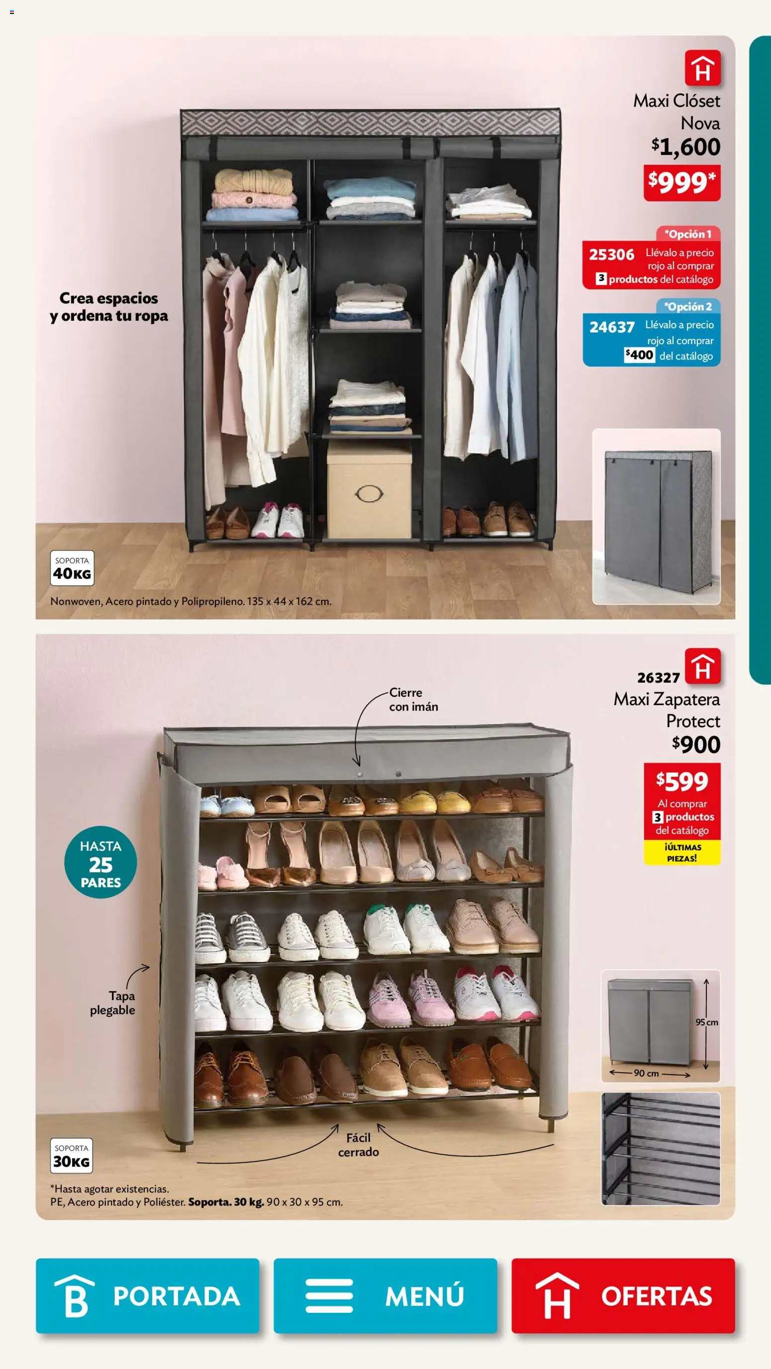 Nuevas ofertas de Betterware válidas en toda la República Mexicana desde el 02/11/2026. ¡Encuentra las mejores ofertas en Betterware campaña 11 2026! | Página: 13
