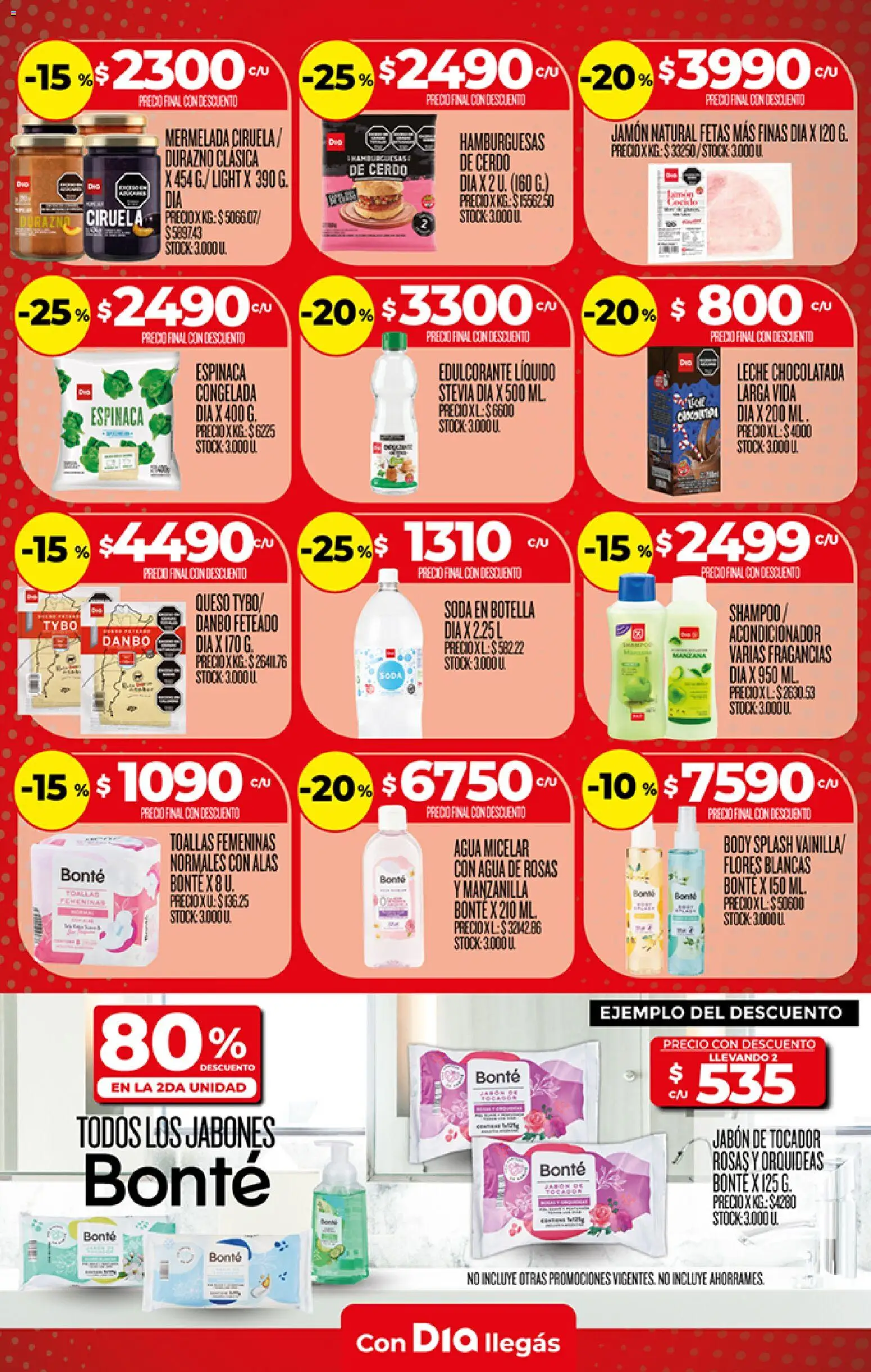 Supermercado DIA - Especial Dia │ válido desde el 23/09/2026 | Página: 2 | Productos: Flores, Soda, Chocolate, Cerdo