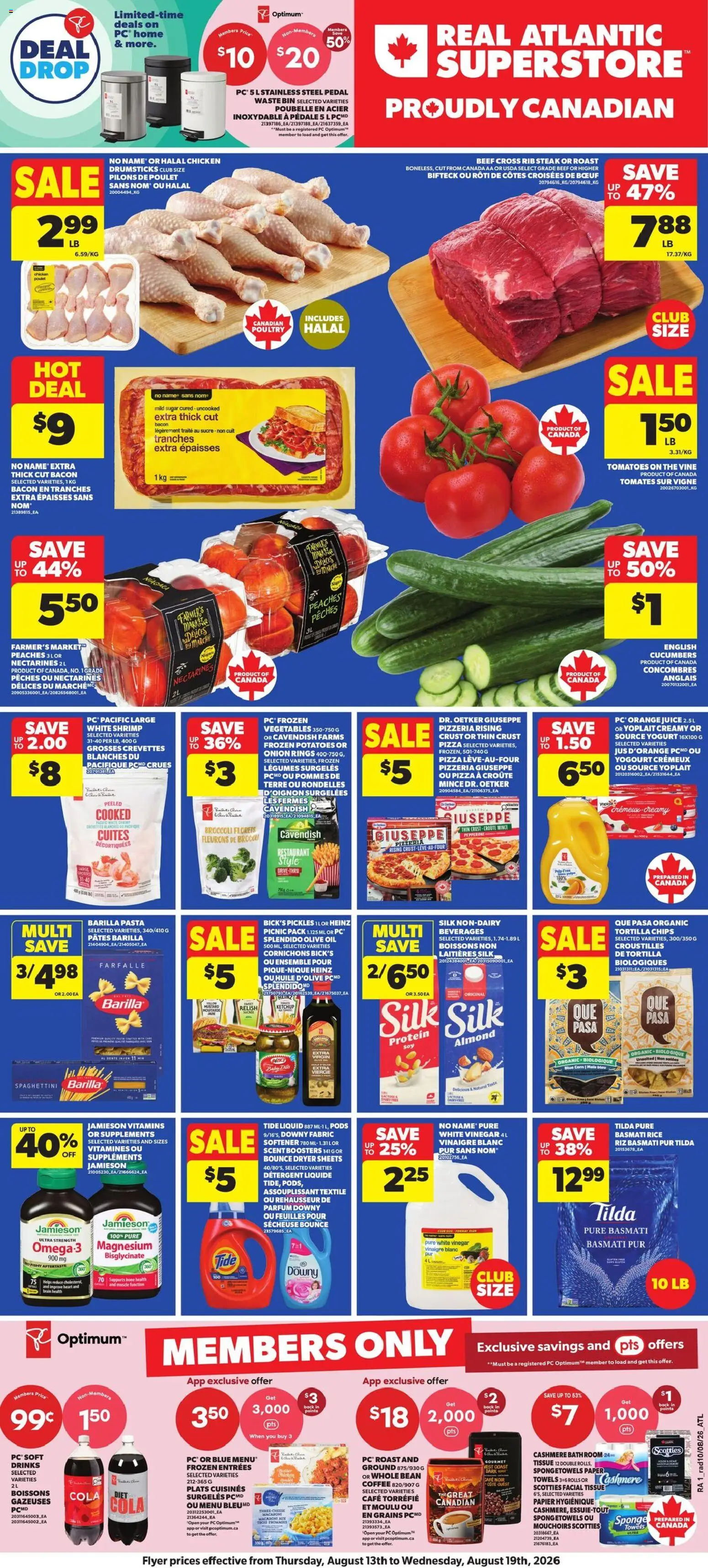 Atlantic Superstore flyer valid from Aug 13, 2026 | Page: 1