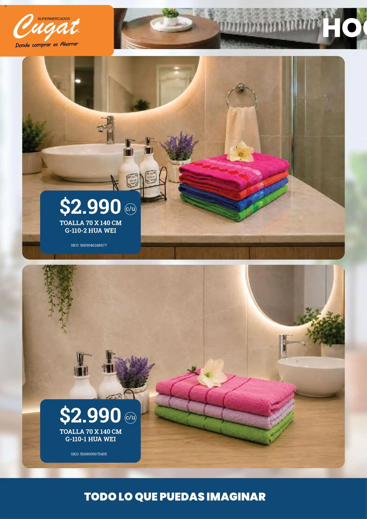Catálogo Hogar Cugat │ válido desde el 28.06.2026 | Página: 54 | Productos: Toalla