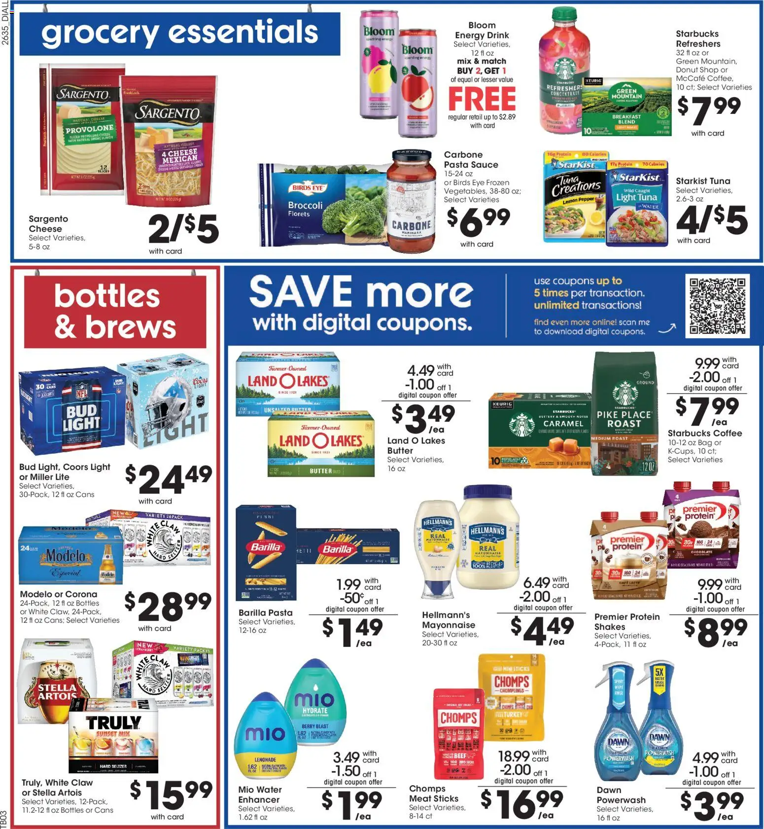Dillons Weekly Ad - valid from 09/30/2026 | Page: 5 | Products: Beef, Pasta, Donut, Lemonade