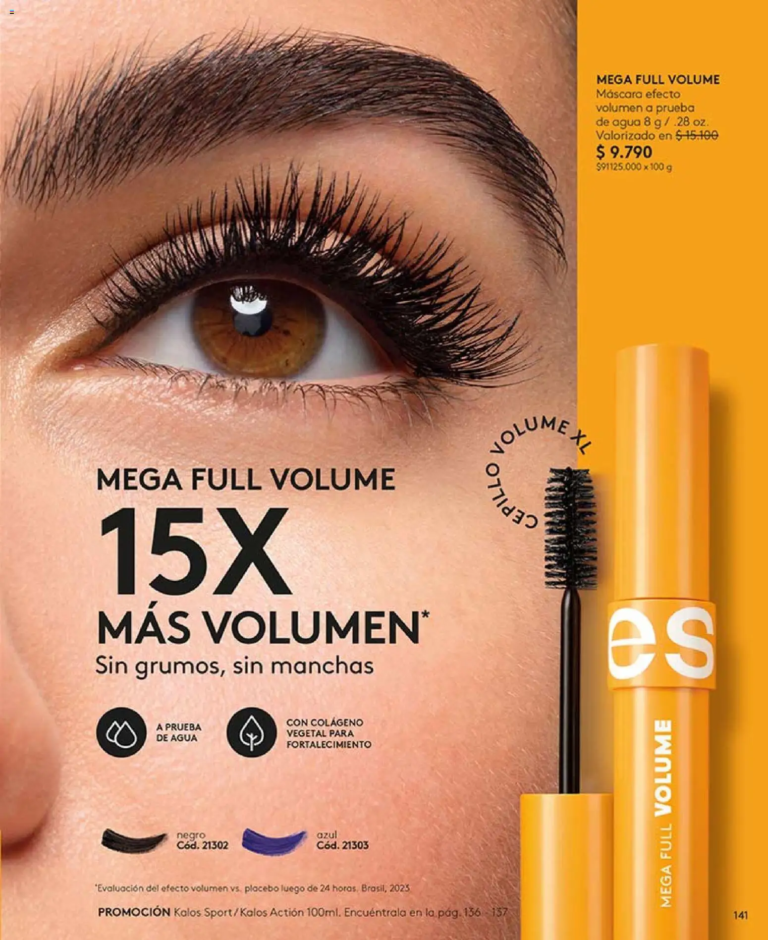 Catálogo Ésika Campaña 6 │ válido desde el 01.04.2026 | Página: 141 | Productos: Agua, Cepillo, Máscara