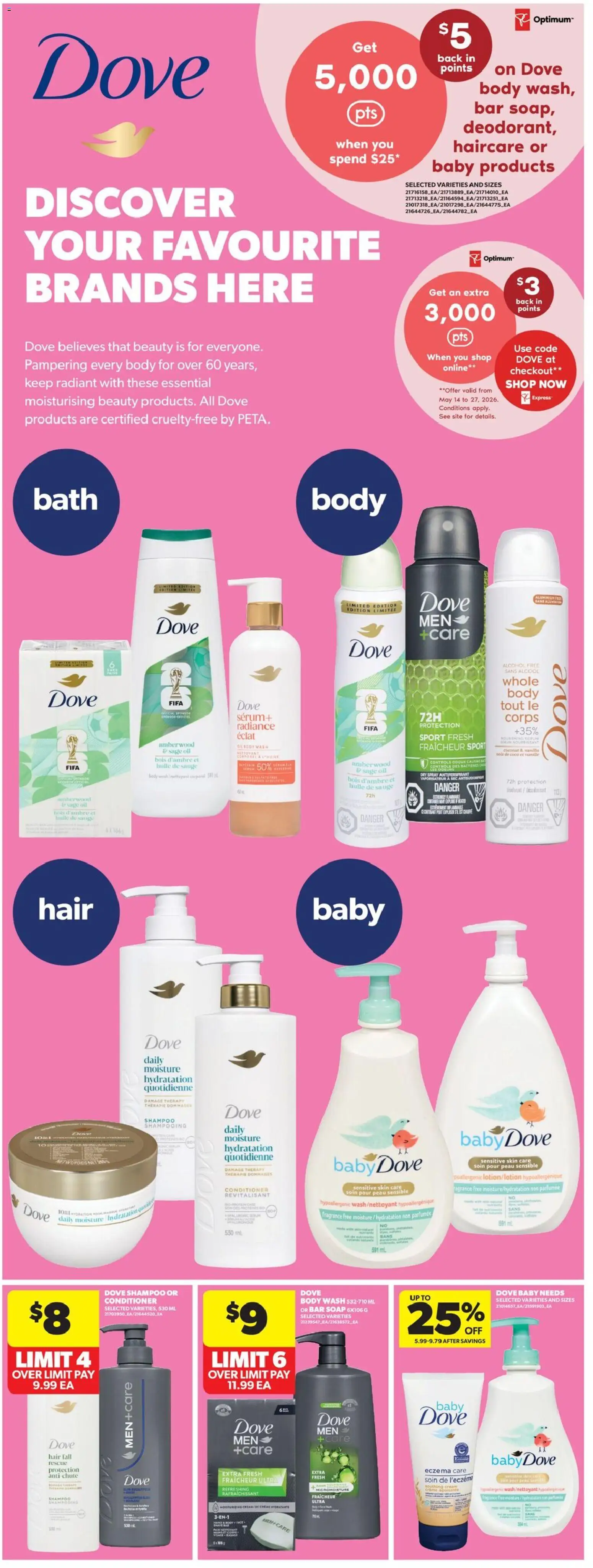 Real Canadian Superstore flyer valid from 21.05.2026 | Page: 29 | Products: Cream, Fragrance, Conditioner, Bath