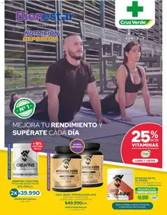 Cruz Verde - Nutrición Deportiva válido desde el 01.05.2026