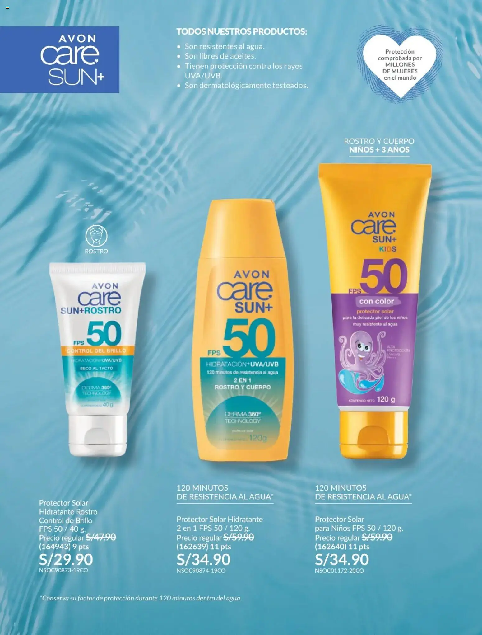 Catálogo Avon válido desde 24.05.2026 | Página: 154 | Productos: Protector solar