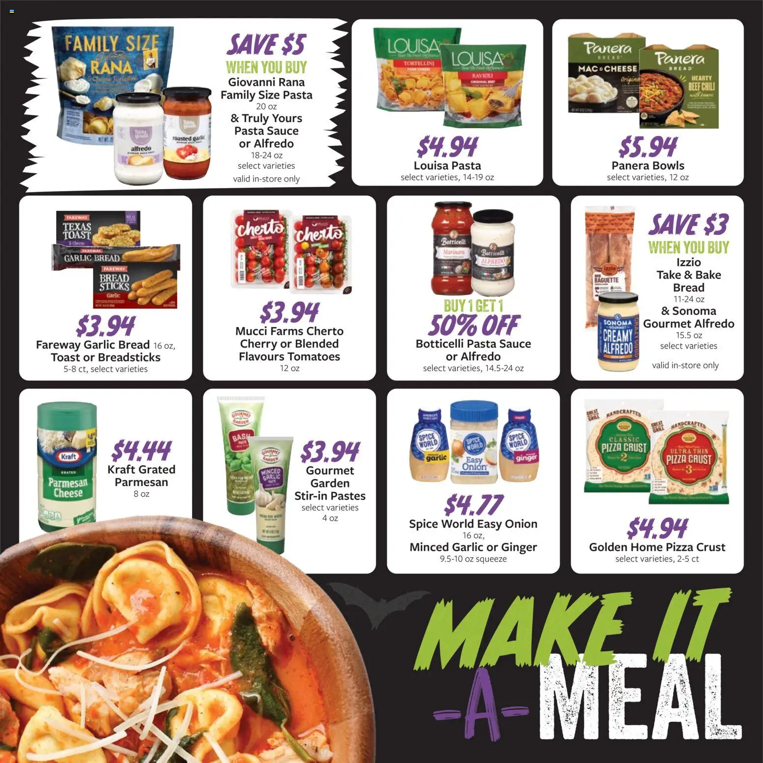 Fareway Monthly Ad - valid from 09/28/2026 | Page: 8 | Products: Ginger, Cheese, Sauce, Garlic
