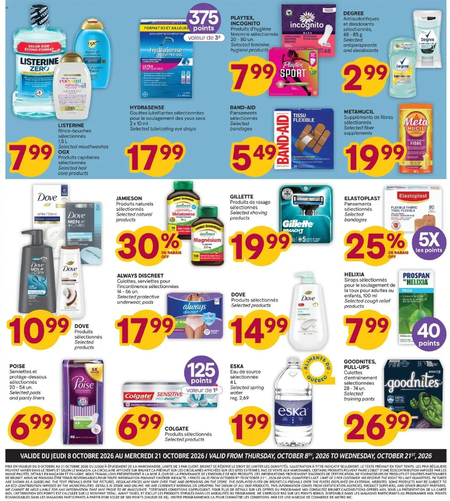 Brunet flyer valid from Oct 8, 2026 | Page: 4