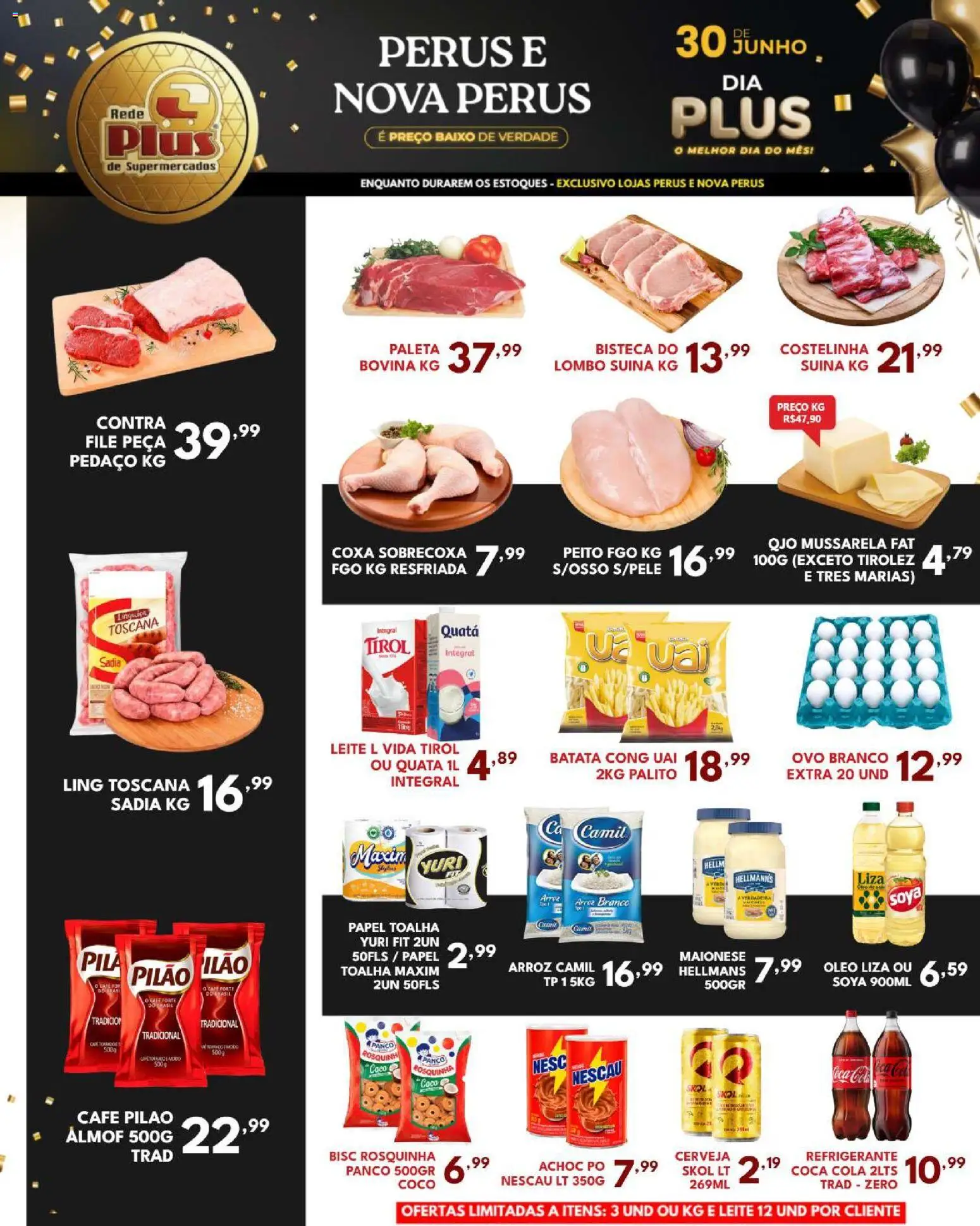 Rede Plus Supermercados Folheto - válido de 30/06/2026 | Página: 1
