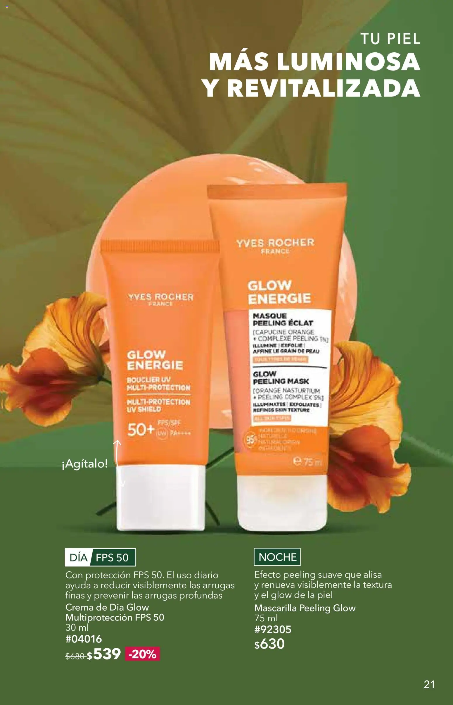 Nuevas ofertas de Yves Rocher válidas en toda la República Mexicana desde el 25/08/2026. ¡Encuentra las mejores ofertas en Yves Rocher campaña 12 2026! | Página: 21 | Productos: Crema, Mascarilla, Peeling