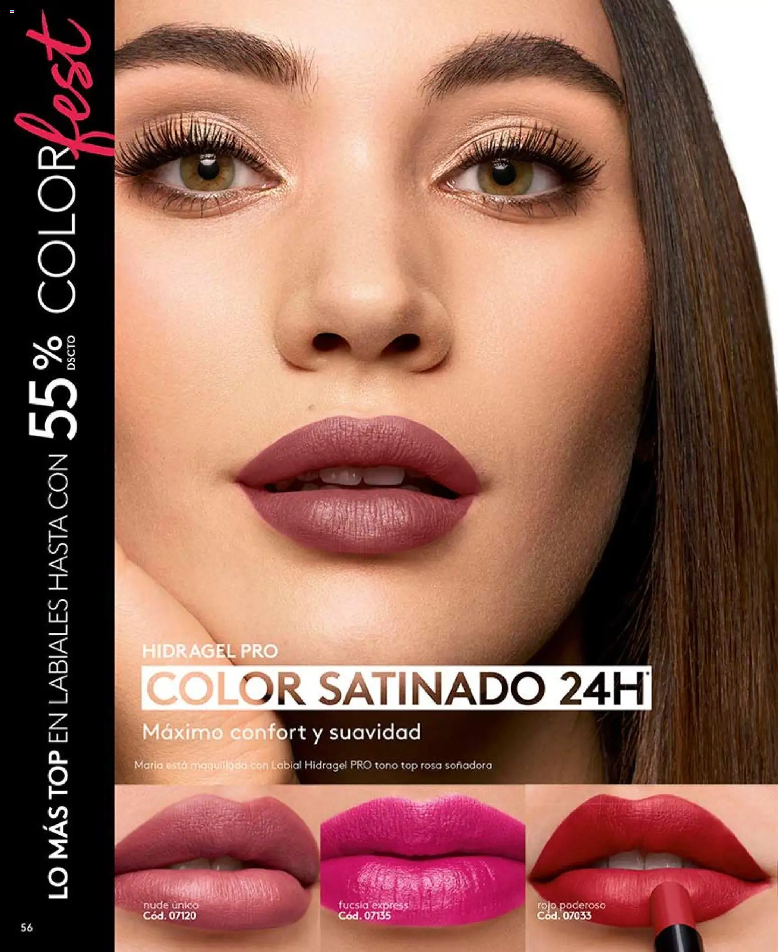 Ésika revista - valida desde el 17/07/2026 | Página: 56 | Productos: Top