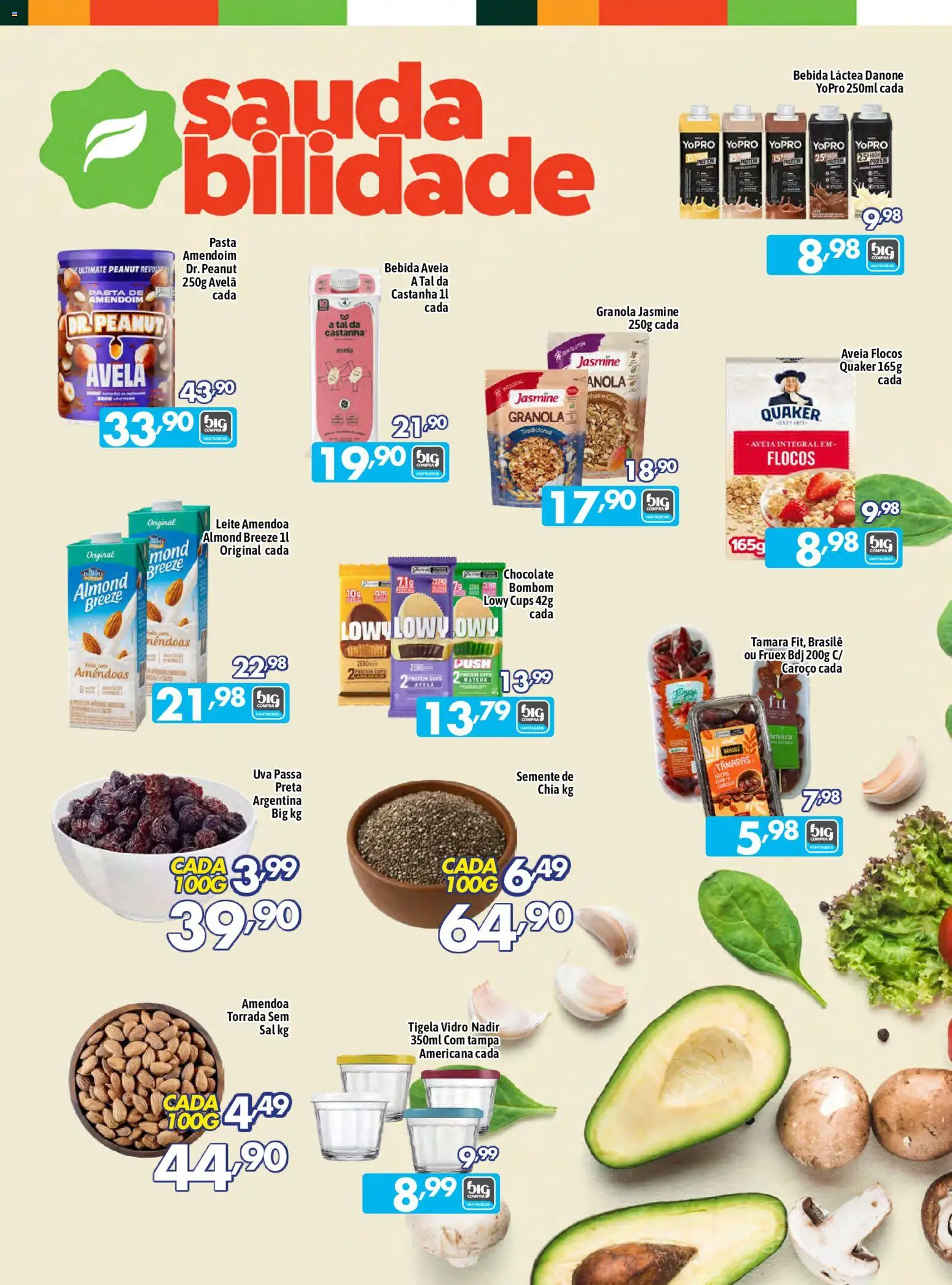 Big Compra Folheto - válido de 05/09/2026 | Página: 4 | Produtos: Tâmaras, Flocos, Bombom, Tigela