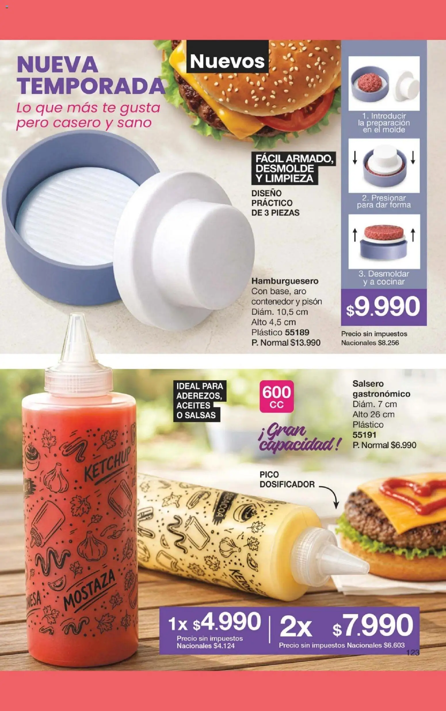 Gigot - CAMPAÑA 13 │ válido desde el 23/08/2026 | Página: 129 | Productos: Molde, Ketchup, Salsas, Té