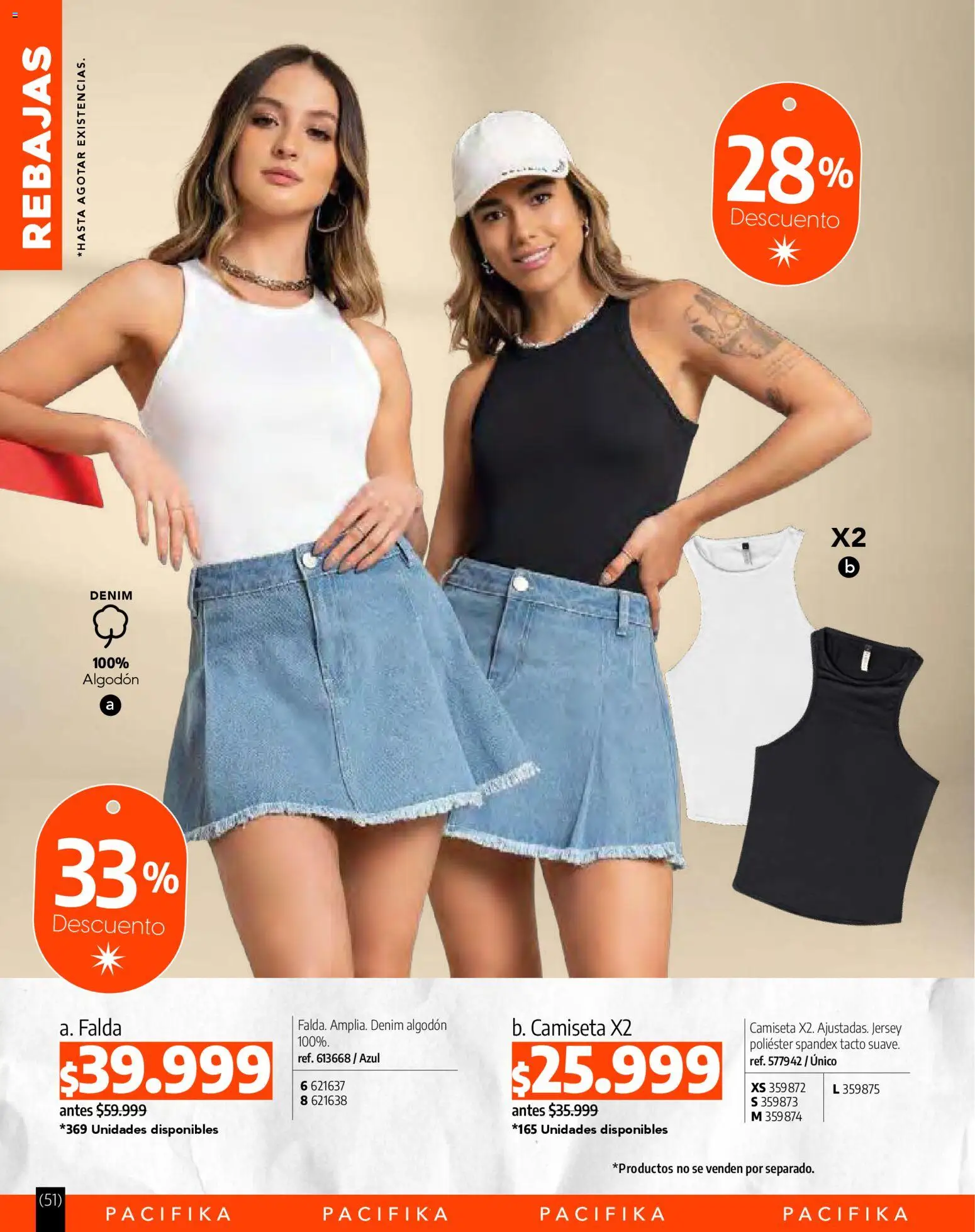 Pacifika revista - valida desde el 01.03.2026 | Página: 274 | Productos: Algodón, Falda, Camiseta
