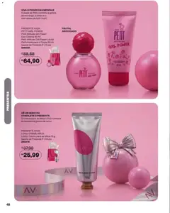 Avon folheto - Campanha 16 - Pré-Visualização do folheto da loja Avon, válido de 12/10/2026 | Página: 48 | Produtos: Creme para as mãos, Geleia, Creme, Sacola