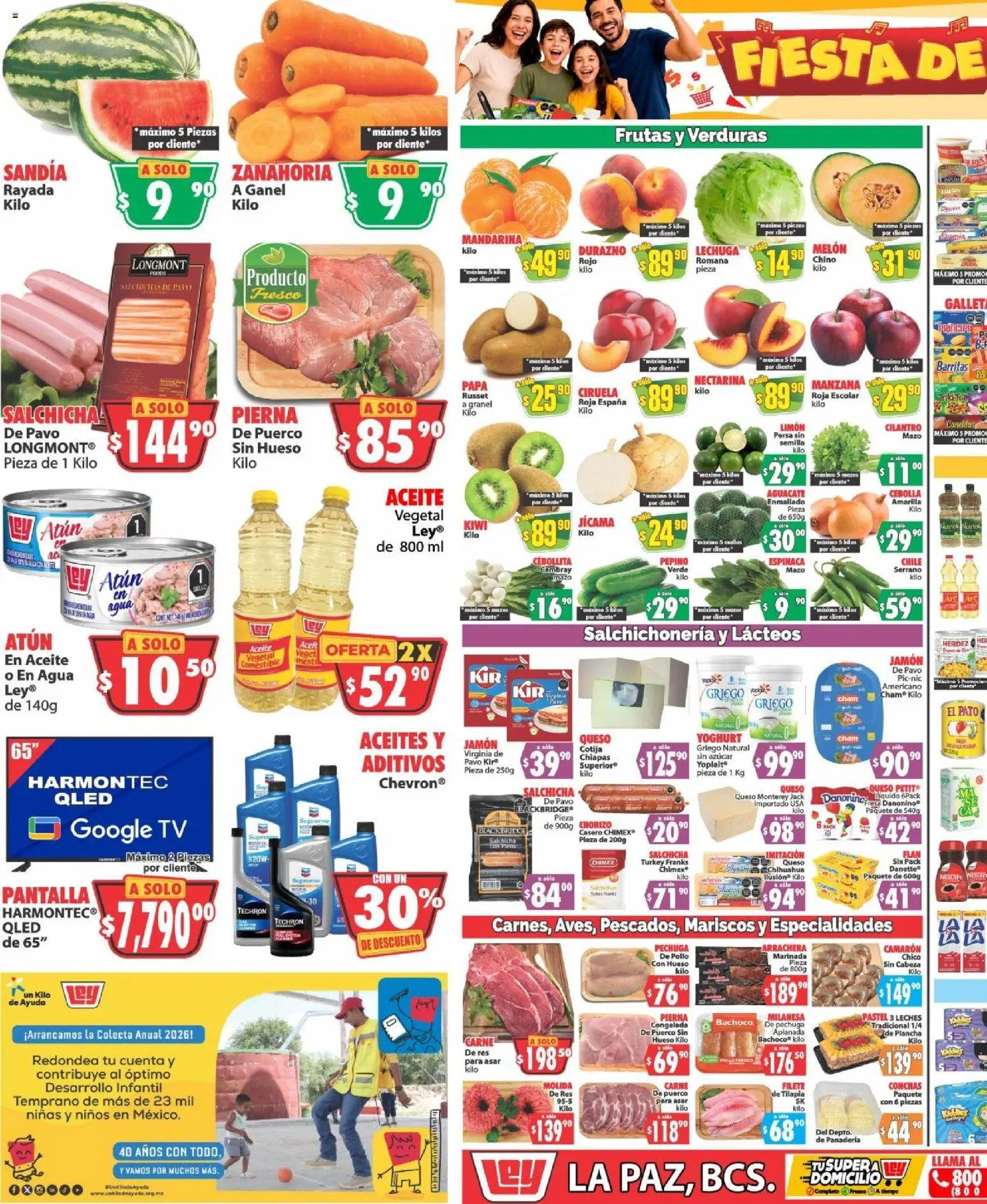 Nuevas ofertas de Casa Ley válidas en toda la República Mexicana desde el 26/09/2026. ¡Encuentra las mejores ofertas en Casa Ley folleto Autoservicio! | Página: 2 | Productos: Melón, Especialidades, Aguacate, Tilapia