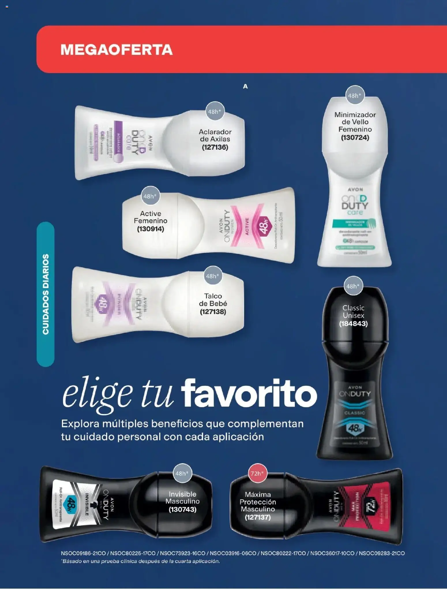 Catálogo Avon válido desde 15/09/2026 | Página: 151 | Productos: Antitranspirante