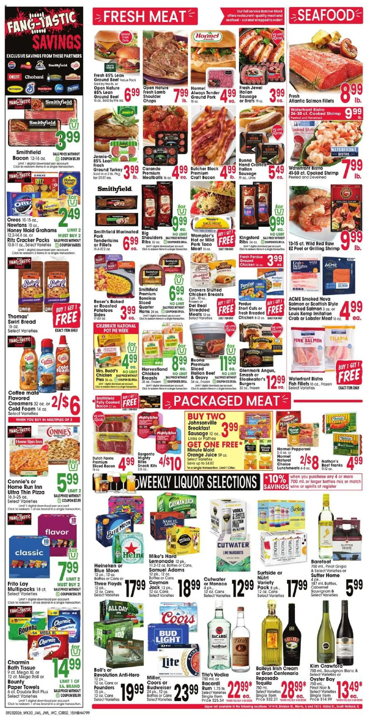 Jewel Osco Grand Opening - valid from 09/23/2026 | Page: 5 | Products: Bread, Cream, Seafood, Lemonade