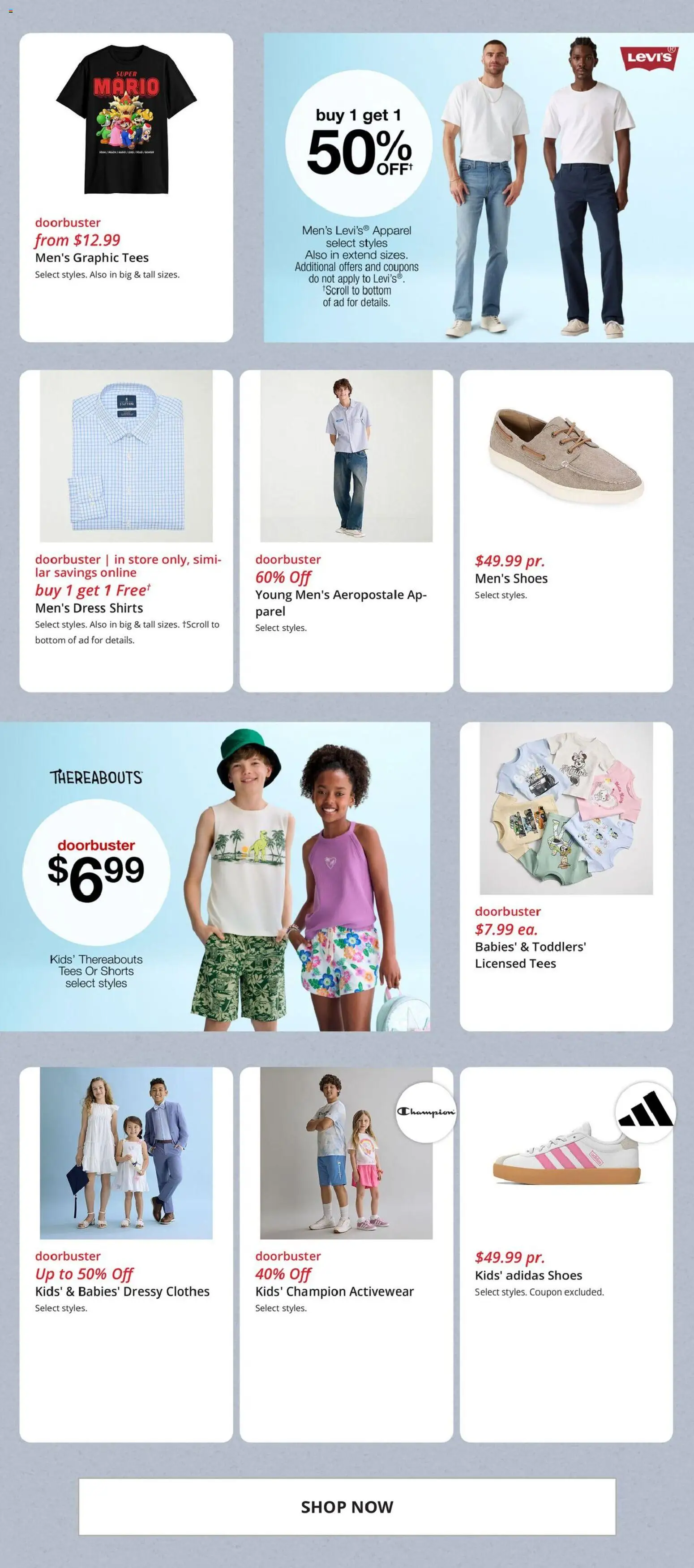 JCPenney Weekly Ad - valid from 20.05.2026 | Page: 6 | Products: Clothes, Shorts, Dress
