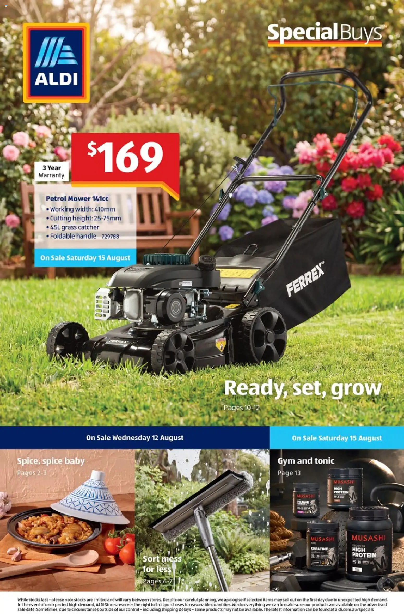 Aldi catalogue - valid from 10/08/2026 | Page: 1