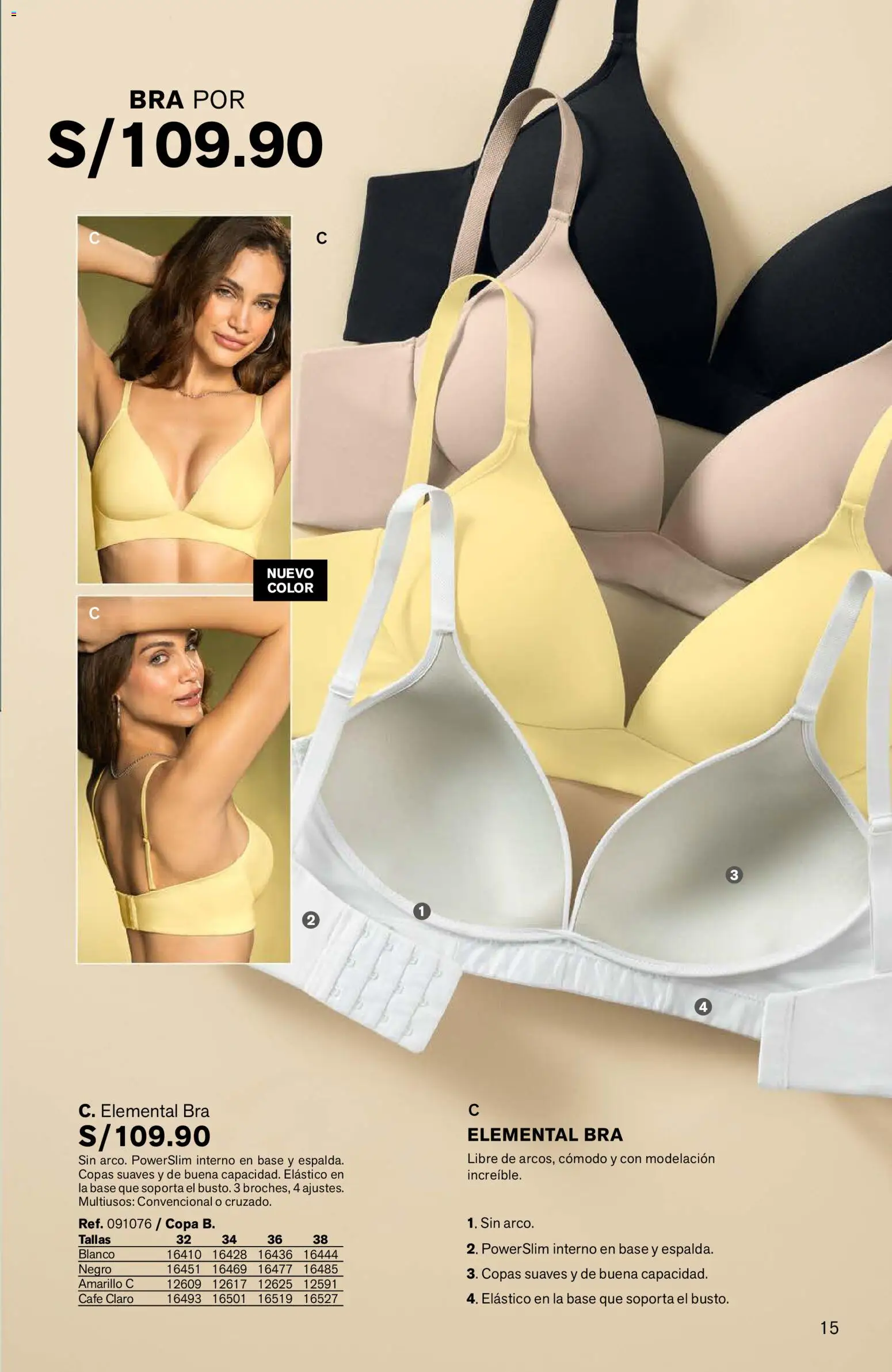 Catálogo Leonisa válido desde 24/08/2026 | Página: 15 | Productos: Café
