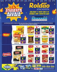 Roldão ofertas Arraiá - Pré-Visualização do folheto da loja Roldão, válido de 09.06.2026