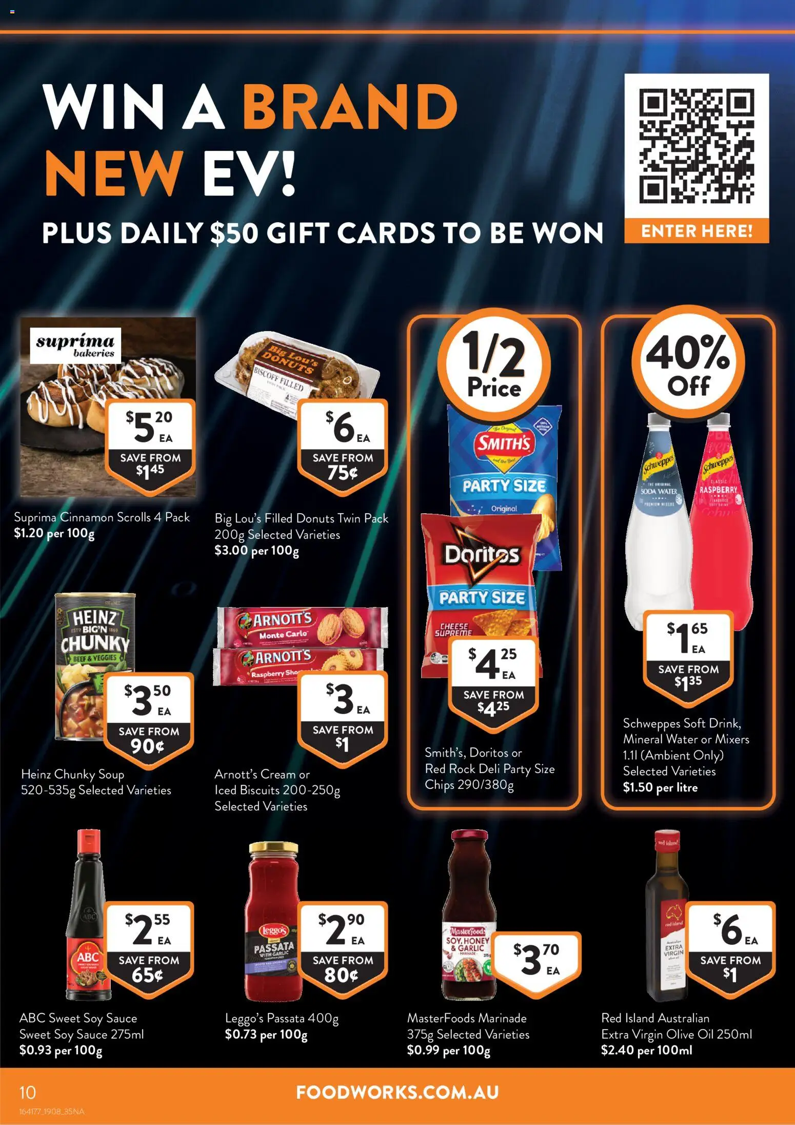Foodworks catalogue - valid from 18/08/2026 | Page: 10 | Products: Honey, Beef, Soup, Extra virgin olive oil