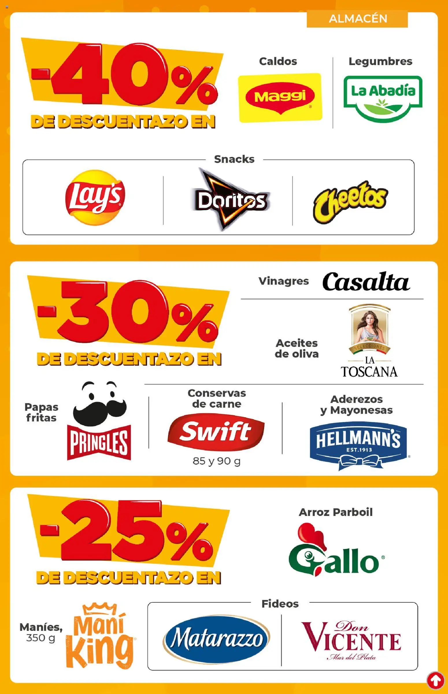 Cooperativa Obrera catálogo │ válido desde el 27/08/2026 | Página: 3 | Productos: Carne, Conservas, Oliva, Fideos