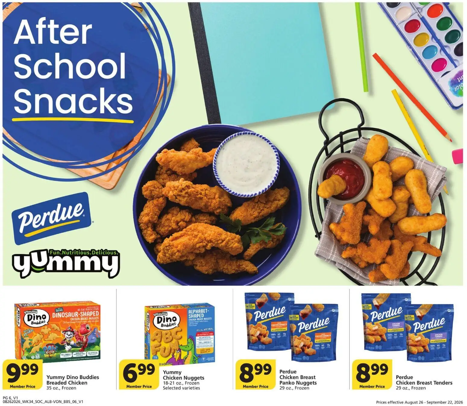 Vons Big Book of Savings - valid from 08/26/2026 | Page: 6 | Products: Chicken, Snacks