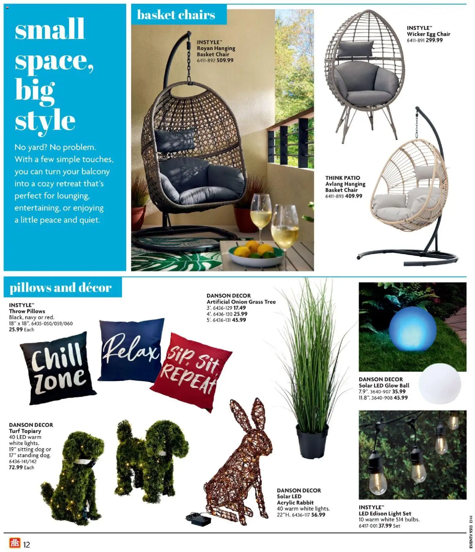 Home Hardware flyer valid from 26.03.2026 | Page: 13 | Products: Chair, Basket