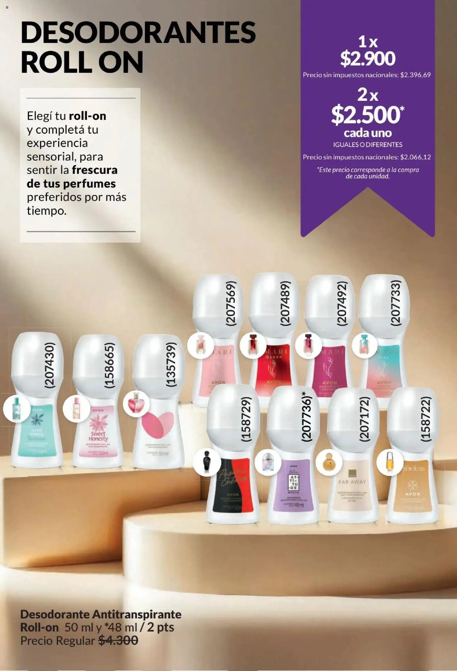 Catálogo AVON Campaña 4/2026 │ válido desde el 01/04/2026 | Página: 170 | Productos: Perfumes, Desodorante, Antitranspirante