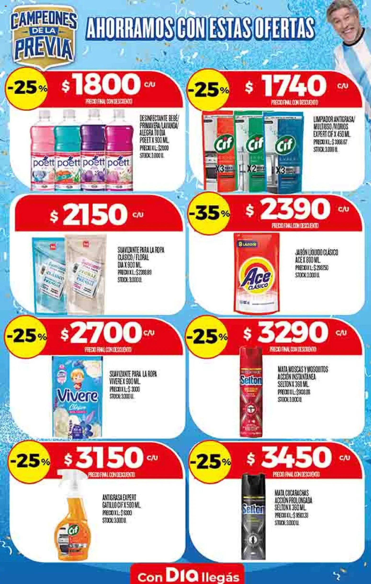 Dia - Ofertas - Excluye Salta y Jujuy │ válido desde el 06.05.2026 | Página: 38 | Productos: Antigrasa, Desinfectante, Ropa, Limpiador