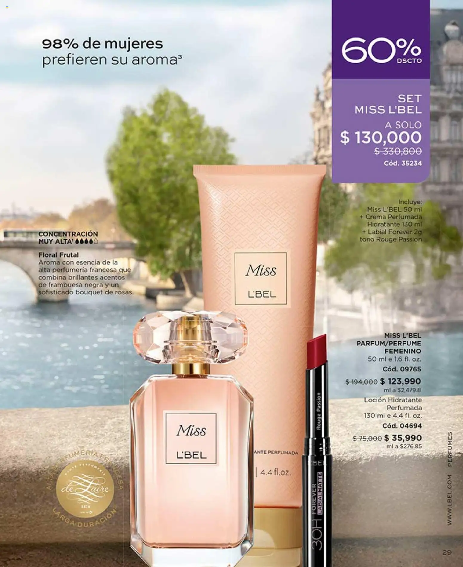 L'Bel revista - valida desde el 04.05.2026 | Página: 33 | Productos: Crema, Loción