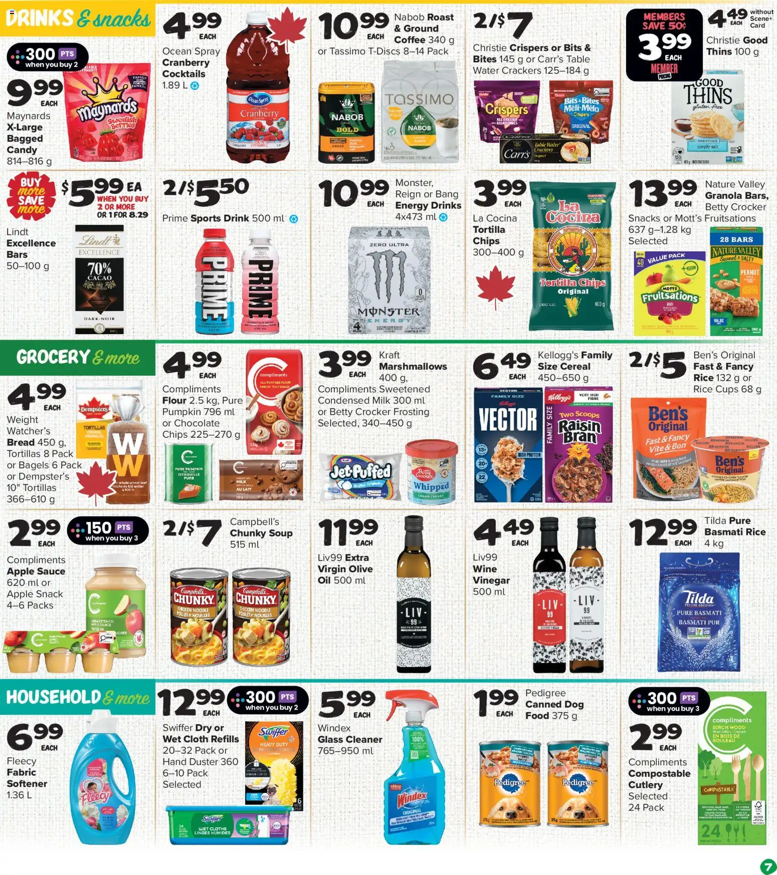 Thrifty Foods flyer valid from 28.05.2026 | Page: 8 | Products: Rice, Chips, Coffee, Chocolate