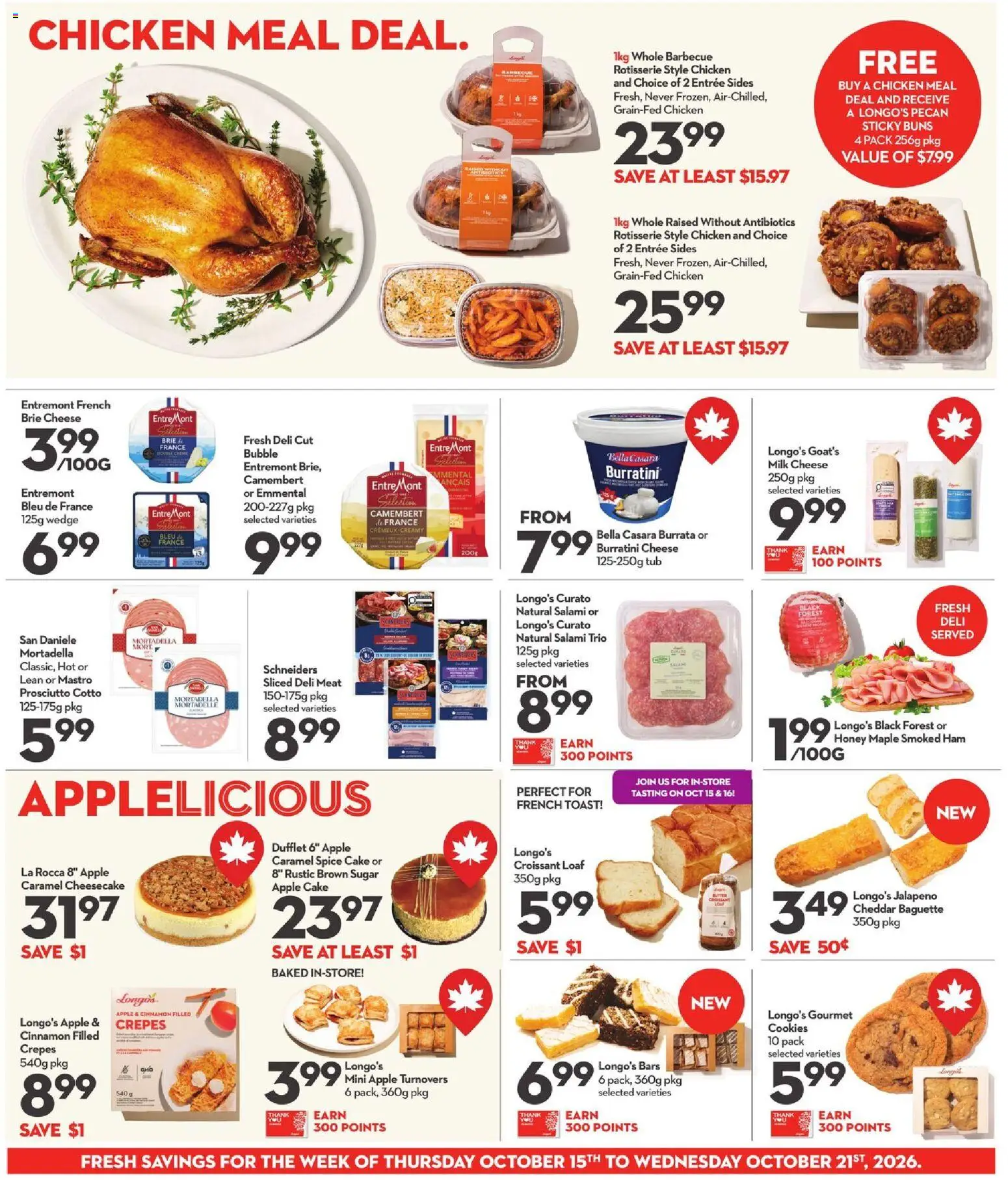 Longo's flyer valid from Oct 15, 2026 | Page: 6