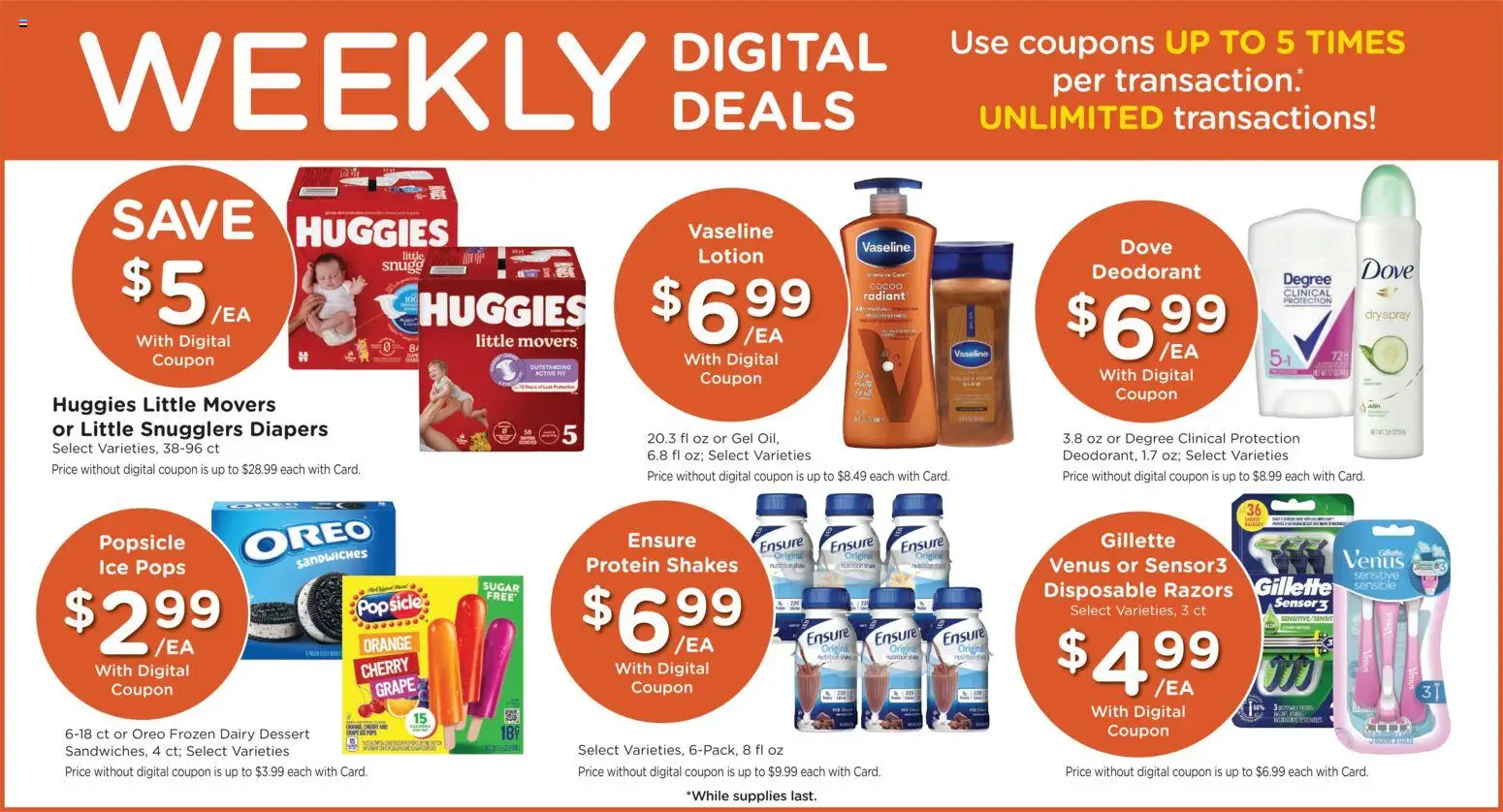 Kroger Weekly Ad - valid from 10.06.2026 | Page: 3 | Products: Deodorant, Sensor, Sugar