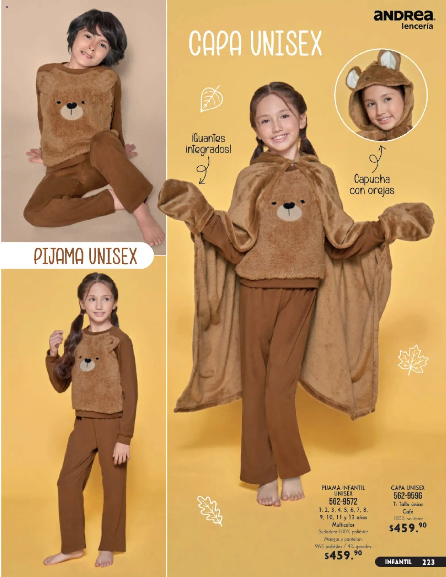 Nuevas ofertas de Andrea válidas en toda la República Mexicana desde el 23/08/2026. ¡Encuentra las mejores ofertas en Andrea catálogo Lencería & vestir interior! | Página: 83 | Productos: Pijama, Café, Sudadera, Lenceria