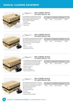 Preview of Clark Rubber Catalogue  - valid from 05.05.2025 | Page: 22 | Products: Household, Bag