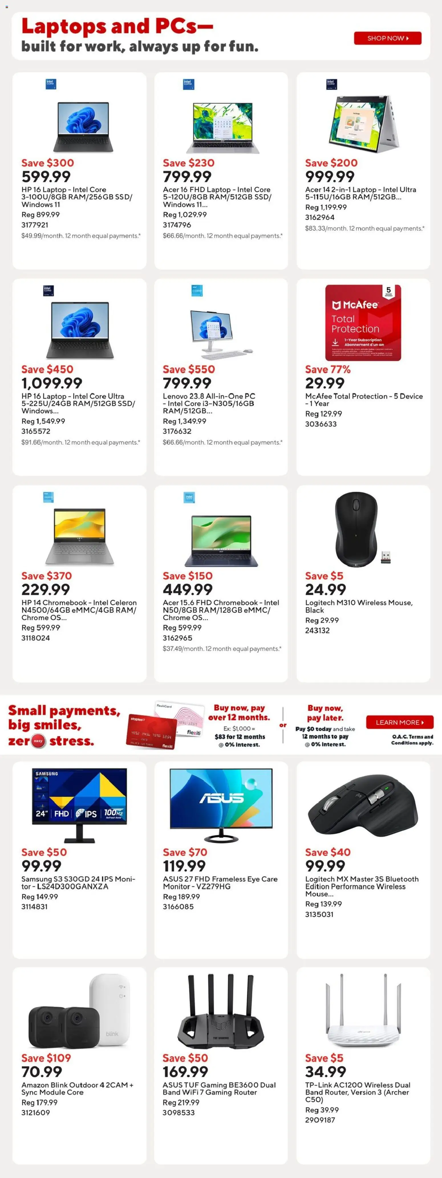 Staples flyer valid from Oct 28, 2026 | Page: 6