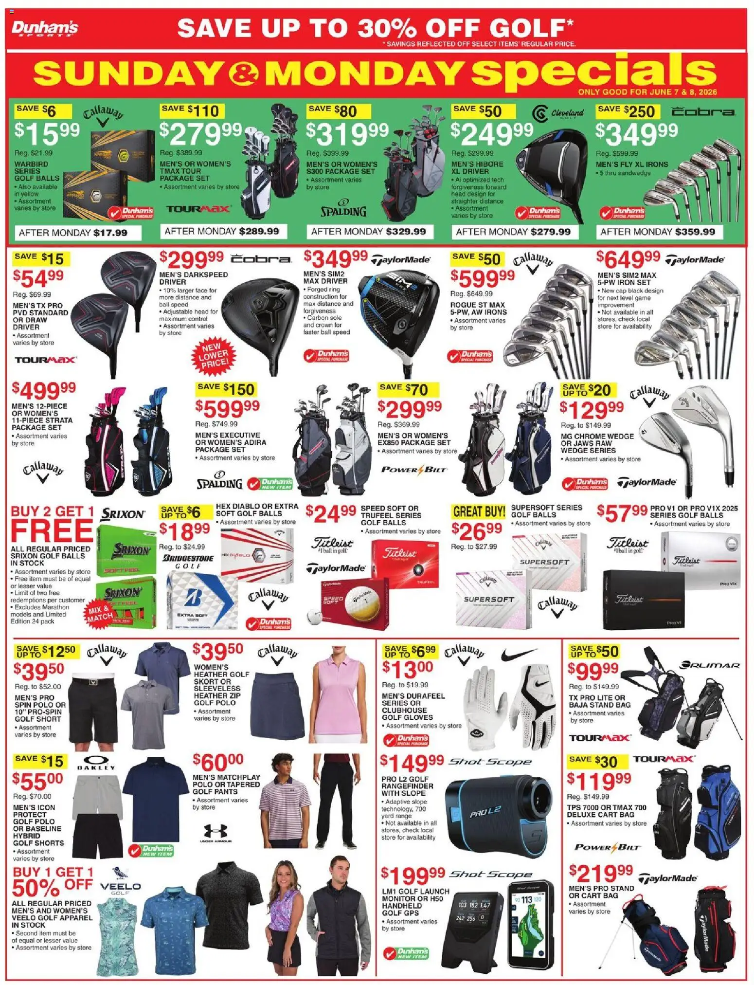 Dunham's Sports Weekly Ad - valid from 05.06.2026 | Page: 8 | Products: Ring, Rangefinder, Cap, Game