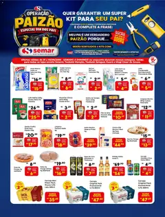 Semar Supermercado ofertas FDS - Pré-Visualização do folheto da loja Semar Supermercado, válido de 01/08/2026
