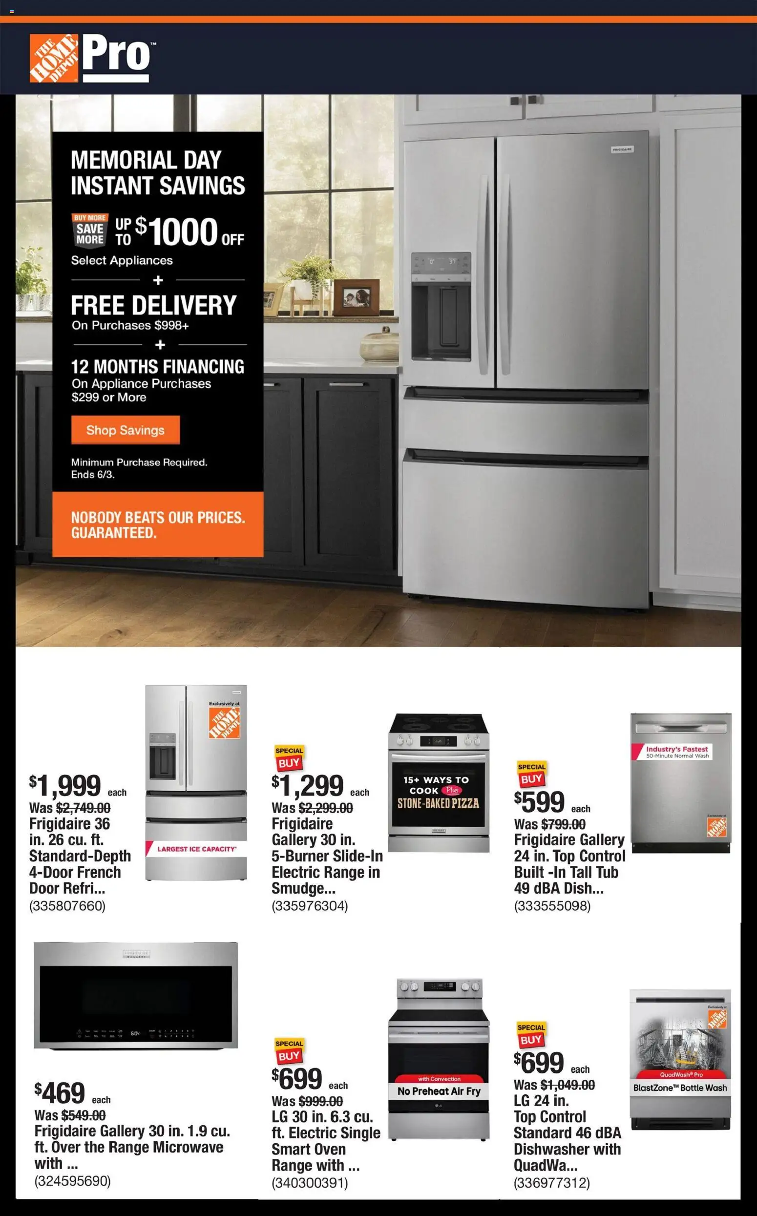 The new Home Depot flyer is now online. See all June offers on your mobile and save! | United States