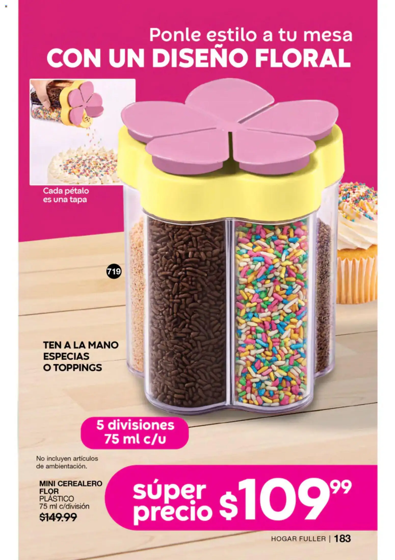 Nuevas ofertas de Fuller válidas en toda la República Mexicana desde el 22/07/2026. ¡Encuentra las mejores ofertas en Fuller campaña 8 2026! | Página: 169 | Productos: Especias, Mesa