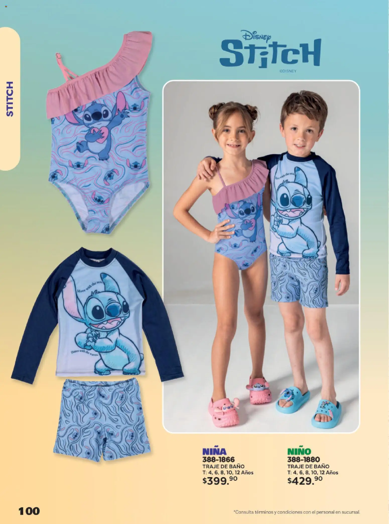 Nuevas ofertas de Andrea válidas en toda la República Mexicana desde el 24.05.2026. ¡Encuentra las mejores ofertas en Andrea catálogo Lo más divertindo en ropa! | Página: 100 | Productos: Traje, Traje de baño, Baño
