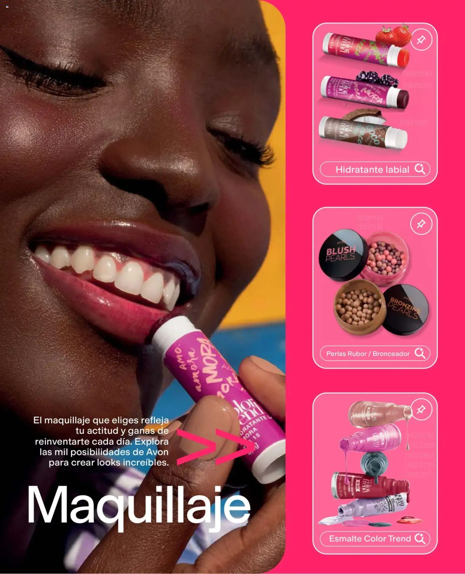 Avon revista - valida desde el 03/08/2026 | Página: 42 | Productos: Rubor, Maquillaje, Bronceador, Mora