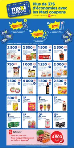 Preview of Maxi weekly flyer / circulaire from shop Maxi valid from Jun 25, 2026 | Page: 17 | Products: Tea, PC, Chicken